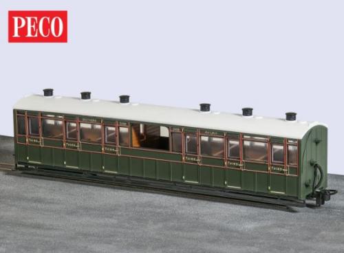 GR-451B Peco OO-9 L&B Centre Observation Coach SR Livery No 2468